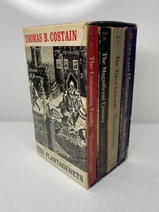 Die Plantagenets, BOX SET von Thomas B. Costain, komplette 4er Buchserie - Bild 1 von 10