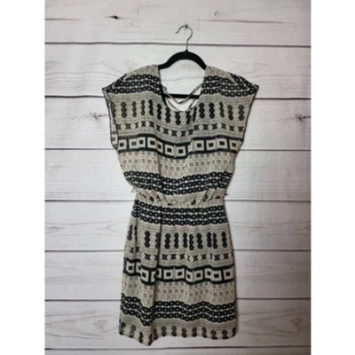 City Triangles Dress Geometric Print Sleeveless Casual Mini Dress Small - Image 1 of 4