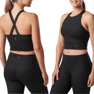 5.11 Tactical Small Women's NWT PT-R Max Effort Crop Top Sports bra athletic - Picture 1 of 10