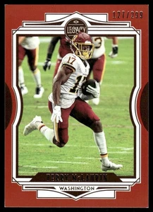 2021 Panini Legacy - Terry McLaurin #12 Red /299 - Picture 1 of 2