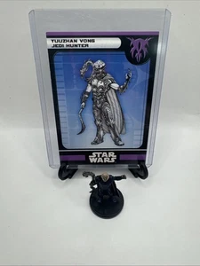 Star Wars Miniaturen WOTC Yuuzhan Vong Jedi Hunter 58/60 mit Karte - Bild 1 von 2