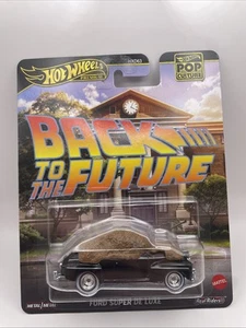 Hot Wheels Premium 2025 Pop Culture Back to the Future Ford Super De Luxe NIB - Picture 1 of 10