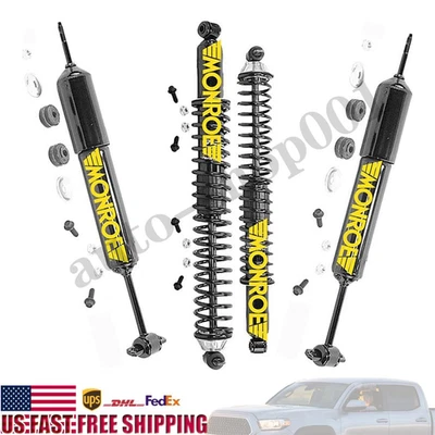4 Monroe Front Rear Shocks Struts Shock Absorber For Mercury Mountaineer 1999 - Image 1 of 4