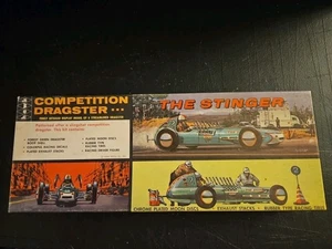 Vintage 1961 Hawk Competition Dragster The Stinger gebautes Plastikmodell 526-100 - Bild 1 von 6