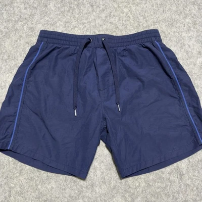 Diesel Ropa de Playa Pantalones Cortos Para Hombre Medianos Azul Bañador Forrado Cordón Nylon Foto 1 de 4
