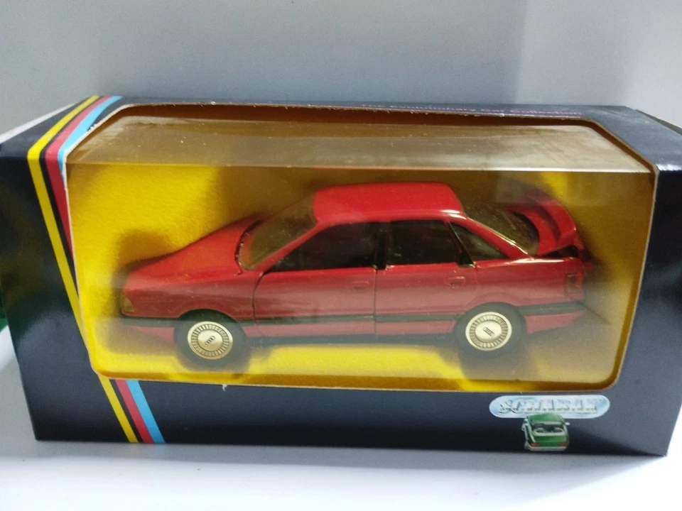 Schabak 1037 Audi 90 Quattro Rosso Scala 1/43 - Immagine 1 di 1