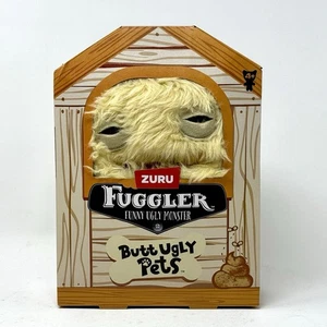NEW IN BOX Fuggler Butt Ugly Pets Mr Buttons Golden Retriever Plush LOOK (1) - Picture 1 of 9