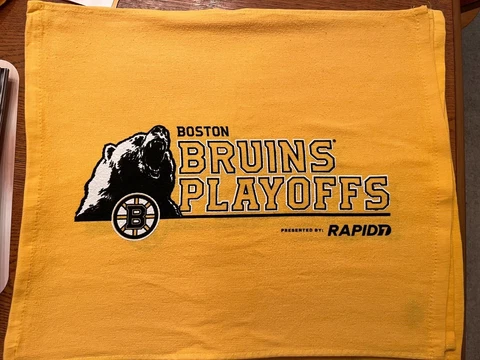 2023 BRUINS RALLY TOWEL VS FLORIDA PLAYOFF GAME 7 Cover