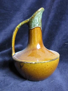 Vintage Petite Van Briggle Colorado Springs Brown Jug Pitcher 5.25" EUC - Picture 1 of 10