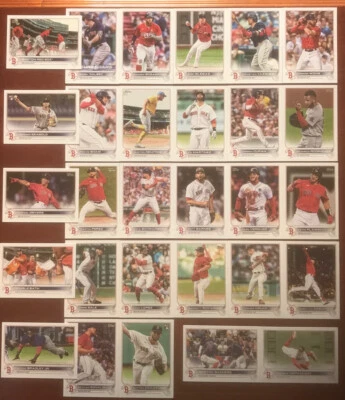 🔥HOT🔥2022 Topps Series 1 & 2 BOSTON RED SOX Team Set—29 Cards🔥 - Image 1 of 4