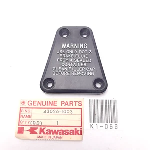 Kawasaki Z650 Z1000 KZ650 KZ1000 KH Brake Reservoir Cap 43026-1003 FREE SHIPPING - Picture 1 of 6
