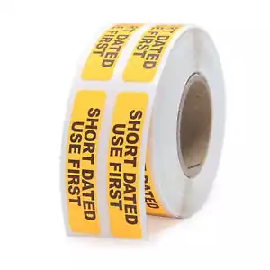 SHORT DATED USE FIRST Medical Labels - Picture 1 of 4