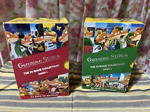 Geronimo Stilton Buchserie 1 & 2 Maus Netflix UK Bibliothek Kinder Lesen Schule - Bild 1 von 6
