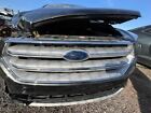 Used Upper Grille fits: 2019 Ford Escape upper chrome surround and bar highlight