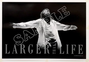 MICHAEL JACKSON 20X30 POSTER PRINTED BY HP AT PRINT'13 SHOW - Picture 1 of 4