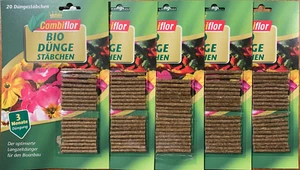 100 St BIO-Düngestäbchen Langzeit Dünger Bioanbau ökologischer Landbau Combiflor - Bild 1 von 3