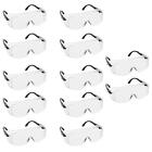 12 x voltX PROFESSIONAL Safety OverGlasses, Large Size OverSpecs Clear Lens