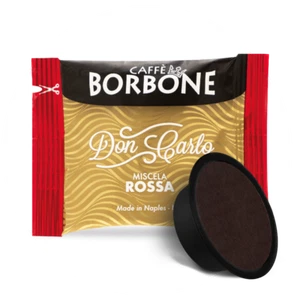1500 CAPSULE CAFFE BORBONE DON CARLO MISCELA ROSSA COMPATIBILE CON A MODO MIO  - Imagen 1 de 4