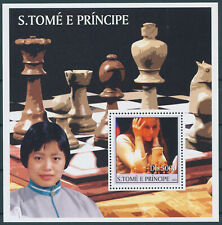 2021 San Tome And Prince Chess Magnus Carlsen Art Photo Silver - 4 V Bf  MF101274