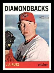 2013 Topps Heritage #308 J.J. Putz NM-MT Diamondbacks ID:63115 - Picture 1 of 2