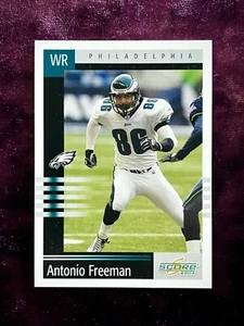 Maglia Antonio Freeman 2002 Score #225 come nuova rara Eagles Legend VT Hokies Packers - Foto 1 di 2