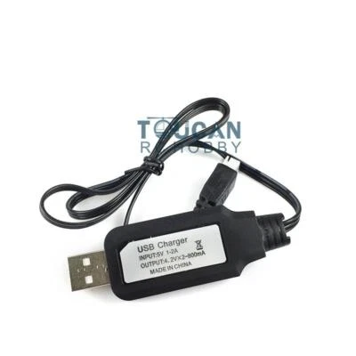 Heng Long Charger Liion Battery USB Cable for RC Tank Electronic Balanced Head - Image 1 of 2