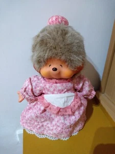 Moncicci Originale Monchhichi Grandma Sekiguchi 1974 /1980 made in Japan Parker - Photo 1/8