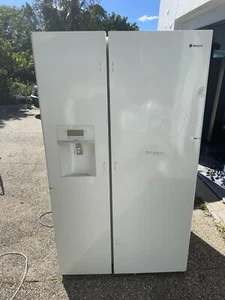 1456957 Westinghouse fridge FREEZER DOOR assembly Fip white WSE6970WE WSE6970WF - Picture 1 of 9
