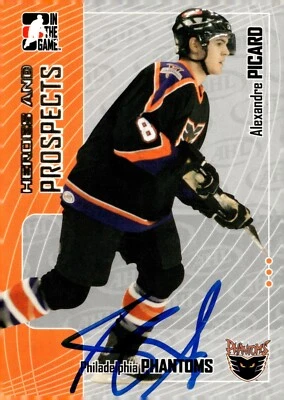 Alexandre Picard - Signed 2005-06 In The Game Heroes And Prospects Card #203 - Image 1 of 2