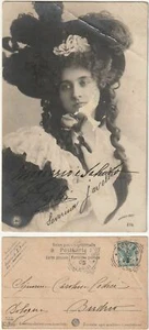 DONNA CON CAPPELLO - WOMAN WITH HAT - EDIZ. N.P.G. - REISE. 1905 -44306- - Bild 1 von 1