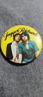 Mick Jagger & Richard Vintage 63mm Pin  Badge