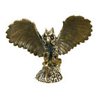  Desktop Ornaments Brass Office Owl Shaped Delicate Adornment