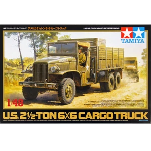 Tamiya 32548 U.S. 2 1/2-TON 6x6 CARGO TRUCK 1/48 - Picture 1 of 2