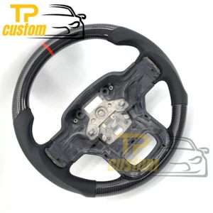 Real Carbon Fiber Steering Wheel for Ford F150 F-150 Raptor EXPEDITION 2021 2022 - Picture 1 of 6