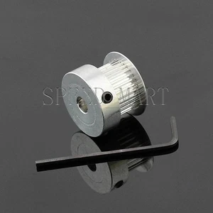 Polea de correa de distribución de aluminio MXL 30 dientes 6,35 mm diámetro 0,08" motor paso a paso - Imagen 1 de 4