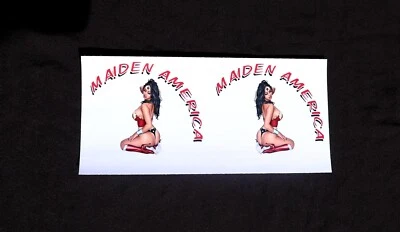 Maiden America Graphics Decals RC Plane Airplane - Image 1 of 2