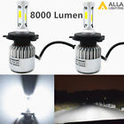 Alla Lighting LED Best Seller 6000K Pure White H4 Headlight Light Bulb Convert