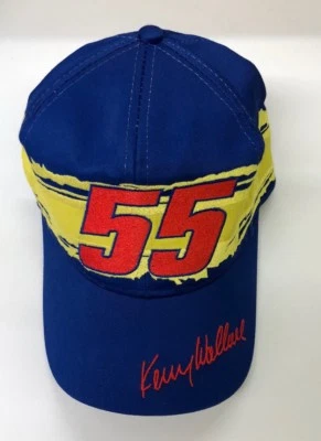 1990-е Kenny Wallace шляпа крышка Nascar гонки большой всплеск логотип # 55 SnapBack - Изображение 1 из 2