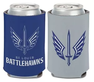 UFL United Football League St Louis Battlehawks 12oz Can Cooler - Picture 1 of 2