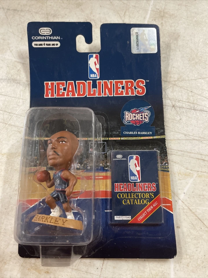 1997 Charles Barkley Houston Rockets NBA Headliners Corinthian Figure 02029
