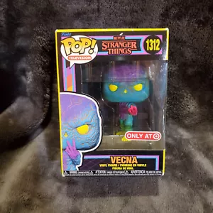 FUNKO POP NETFLIX "STRANGER THINGS" VECNA # 1312 BLACK LIGHT TARGET Damaged Box - Picture 1 of 9