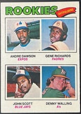VINTAGE 1977 TOPPS #473 [ROOKIE CARD] ANDRE 'The Hawk' DAWSON [HOF]
