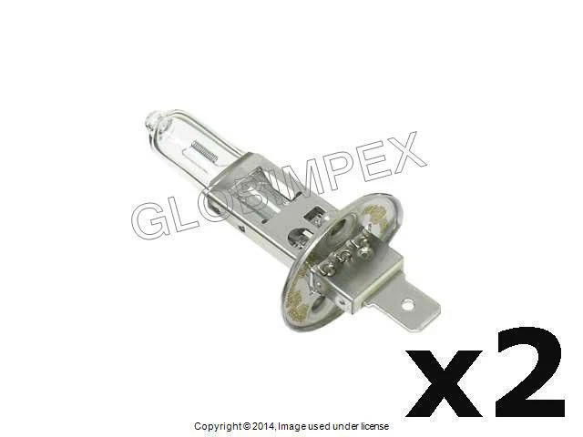 BMW E34 E36 Bulb 12V-55W Halogen H1 Headlight Fog Light (2) OEM +Warranty - Image 1 of 1