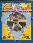 ORIGINAL Vintage 1991 Baseball Superstars Album 16 Posters Griffey Bonds