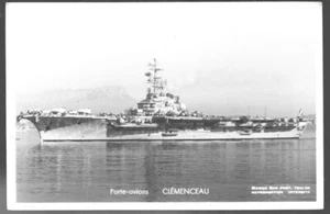 CPSM -- FRANZÖSISCHE MARINE. FLUGZEUGTRÄGER CLEMENCEAU. 926.K - Bild 1 von 1