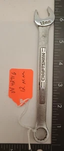 Craftsman 12MM Combination Wrench Metric Vintage VV 42916 Made in USA - Picture 1 of 6