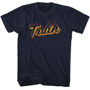 Train Gradient Band Logo Herren T-Shirt 90er Rock Tour Musik Merch - Bild 1 von 5