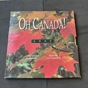 Canada Peacekeeper 1995 ¡OH Canadá! Juego de 7 monedas con una moneda especial de pacificador - Imagen 1 de 6