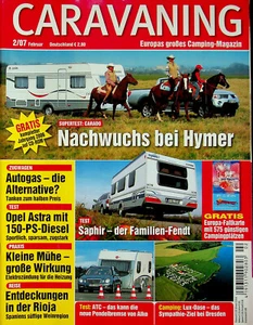 Caravaning 02/2007 Carado C 417 Supertest Fendt Saphir 510 TFK TEST - Bild 1 von 2