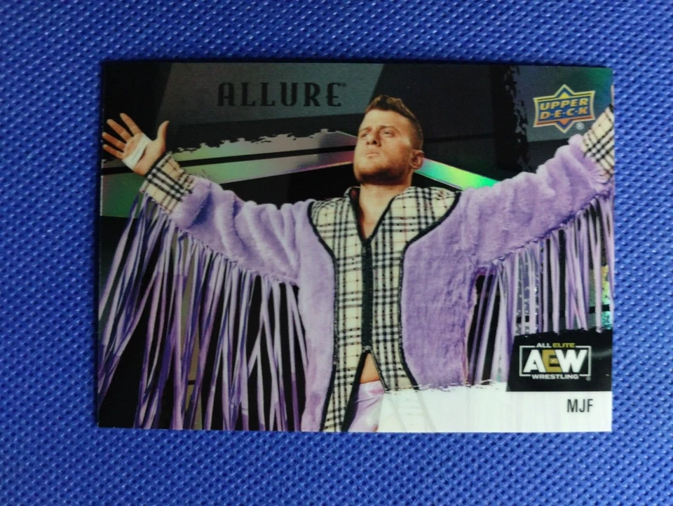 2022 UPPER DECK AEW ALLURE BLACK RAINBOW MJF *NorthernRoute* - Image 1 of 1